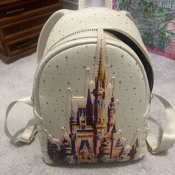 Disney 50th Anniversary Loungefly Backpack - Picture 2 of 7